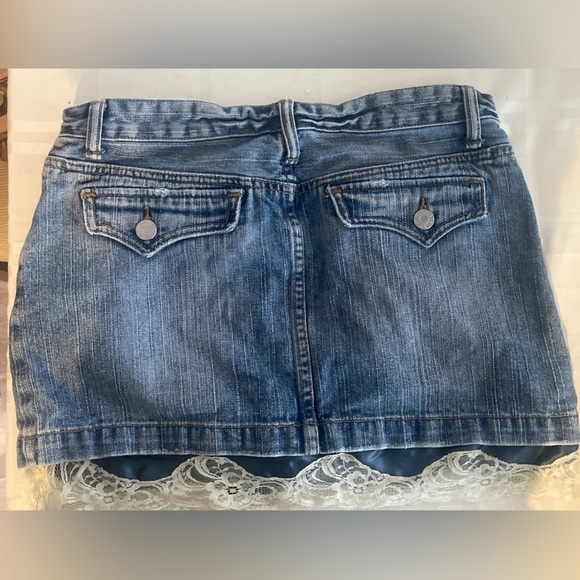 Y2K Guess Denim Mini Skirt Sz 24 - Picture 5 of 5